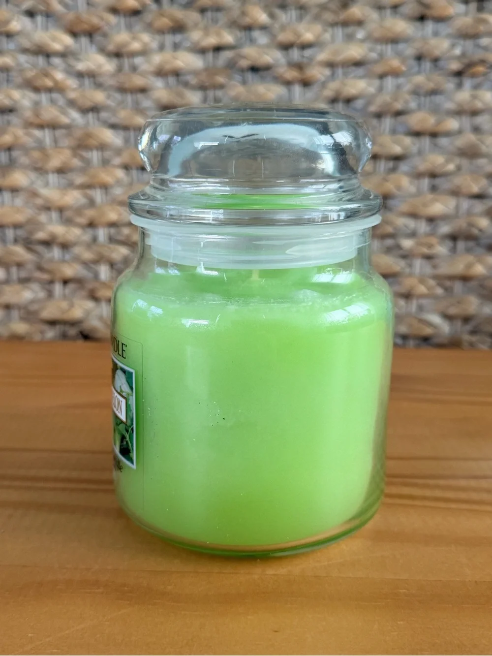 NEW Yankee Candle Honeydew Melon Fruit Large Jar 14.5 oz Retired